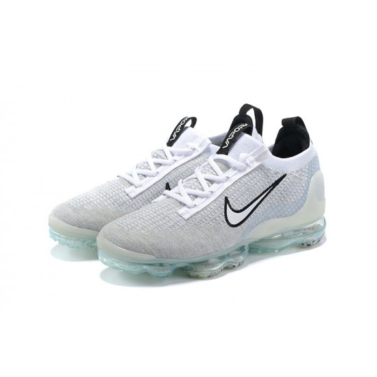 Air VaporMax 2021 Flyknit White Black DB1550-100 Running Shoes Women's/Men's