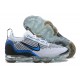 Air VaporMax 2021 Flyknit White Blue DM0025-001 Running Shoes Women's/Men's