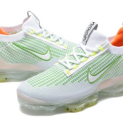 Air VaporMax 2021 Flyknit White Green FD0871-100 Running Shoes Women's/Men's