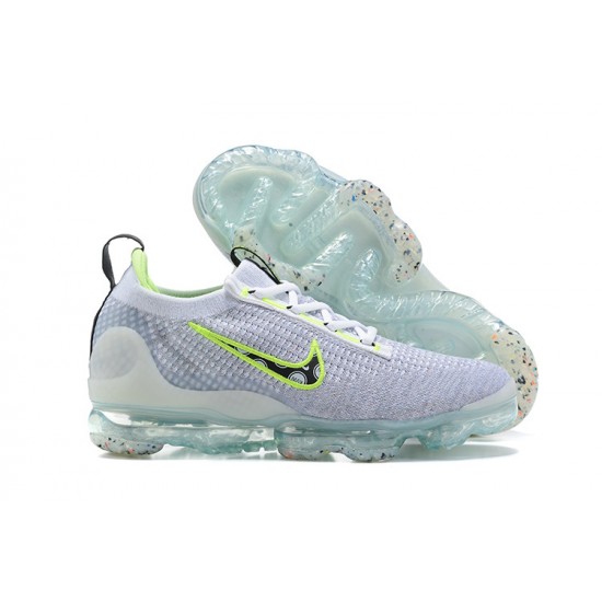 Air VaporMax 2021 Flyknit White Grey DB1550-005 Running Shoes Women's/Men's