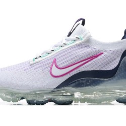 Air VaporMax 2021 Flyknit White Pink DB1550-105 Running Shoes Women's/Men's