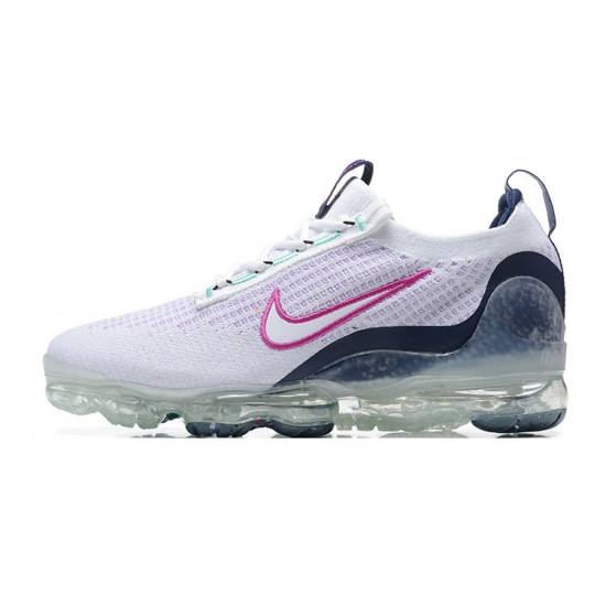 Air VaporMax 2021 Flyknit White Pink DB1550-105 Running Shoes Women's/Men's