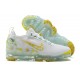 Air VaporMax 2021 Flyknit White Yellow Running Shoes Women's/Men's