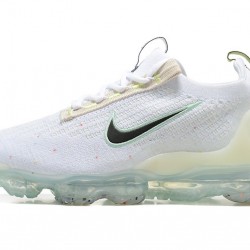 Air VaporMax 2021 Flyknit White and Black Running Shoes Women's/Men's