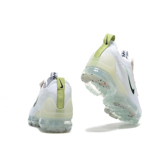 Air VaporMax 2021 Flyknit White and Black Running Shoes Women's/Men's