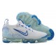 Air VaporMax 2021 Flyknit White and Blue Running Shoes Women's/Men's