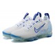 Air VaporMax 2021 Flyknit White and Blue Running Shoes Women's/Men's