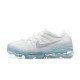 Air VaporMax 2023 Flyknit Pure Women's/Men's Platinum White Blue DV1678-002 Running Shoes