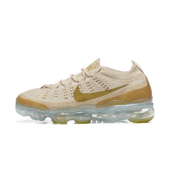 Air VaporMax 2023 Flyknit Beige DV1678-100 Running Shoes Women's/Men's