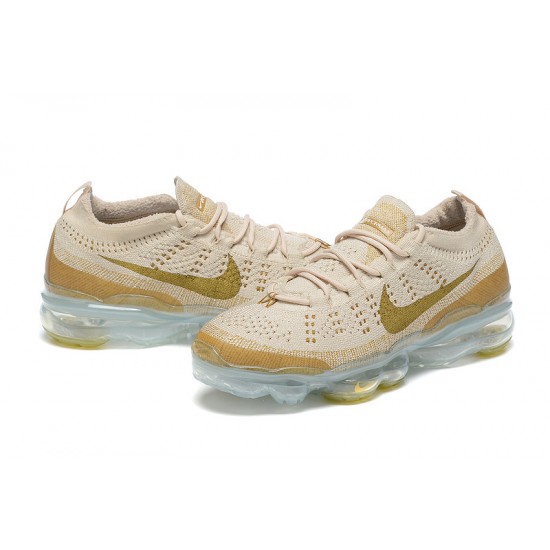 Air VaporMax 2023 Flyknit Beige DV1678-100 Running Shoes Women's/Men's