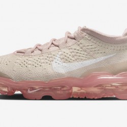 Air VaporMax 2023 Flyknit Oatmeal Pink DV6840-101 Running Shoes Women's