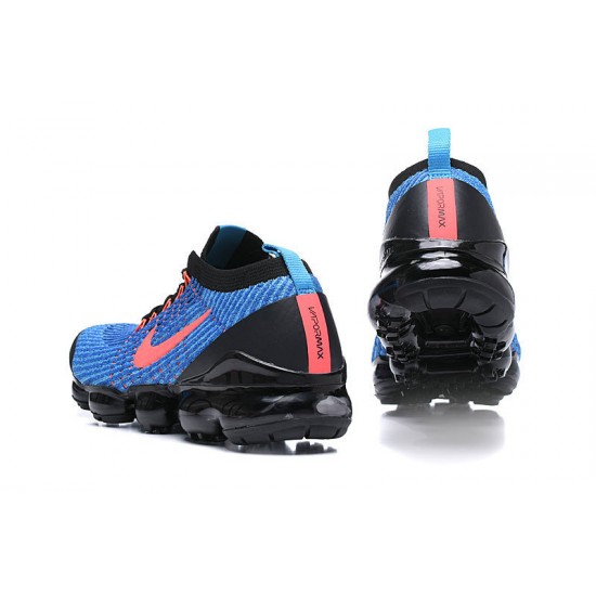 Air VaporMax Flyknit 3 Black Blue AJ6900-015 Running Shoes Women's/Men's