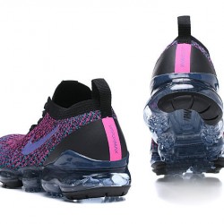 Air VaporMax Flyknit 3 Black Purple AJ6900-009 Running Shoes Women's/Men's