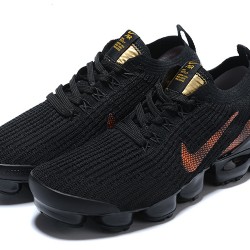 Air VaporMax Flyknit 3 Black Red CU1926-001 Running Shoes Women's/Men's