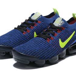 Air VaporMax Flyknit 3 Blue Green Running Shoes Women's/Men's