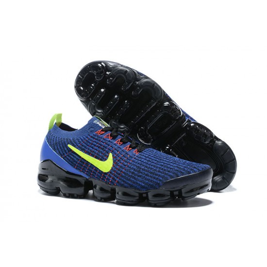 Air VaporMax Flyknit 3 Blue Green Running Shoes Women's/Men's