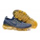 Air VaporMax Flyknit 3 Blue Yellow AJ6900-444 Running Shoes Women's/Men's