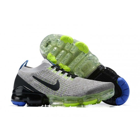 Air VaporMax Flyknit 3 Grey Blue AJ6900-112 Running Shoes Women's/Men's