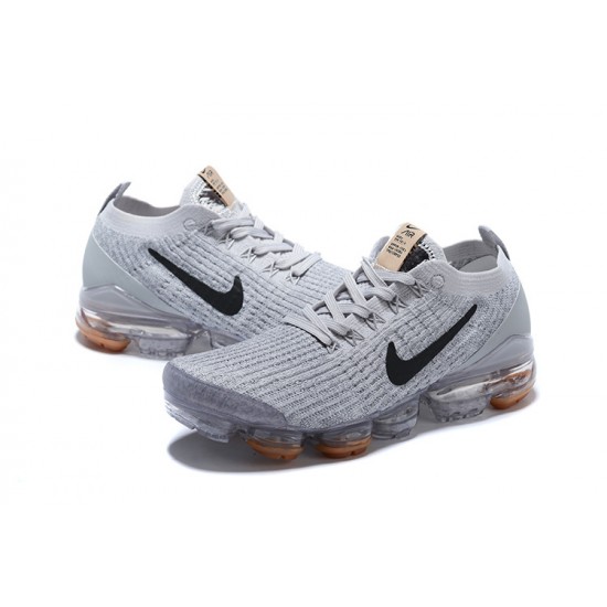 Air VaporMax Flyknit 3 Grey Brown CT1270-003 Running Shoes Women's/Men's