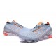 Air VaporMax Flyknit 3 Grey Orange AJ6900-003 Running Shoes Women's/Men's