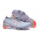 Air VaporMax Flyknit 3 Grey Orange AJ6900-003 Running Shoes Women's/Men's