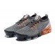 Air VaporMax Flyknit 3 Grey Orange AJ6900-024 Running Shoes Women's/Men's