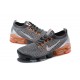 Air VaporMax Flyknit 3 Grey Orange AJ6900-024 Running Shoes Women's/Men's