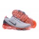 Air VaporMax Flyknit 3 Grey Red AJ6900-600 Running Shoes Women's/Men's