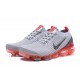 Air VaporMax Flyknit 3 Grey Red AJ6900-600 Running Shoes Women's/Men's