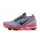 Air VaporMax Flyknit 3 Grey Red AJ6900-601 Running Shoes Women's/Men's