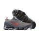 Air VaporMax Flyknit 3 Grey Red CT1270-001 Running Shoes Women's/Men's