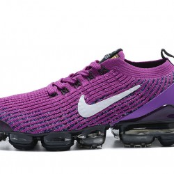 Air VaporMax Flyknit 3 Purple Black AJ6900-502 Running Shoes Women's/Men's