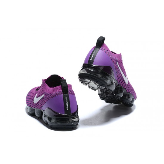 Air VaporMax Flyknit 3 Purple Black AJ6900-502 Running Shoes Women's/Men's