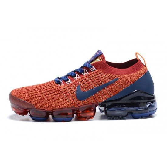 Air VaporMax Flyknit 3 Red Blue AJ6900-600 Running Shoes Women's/Men's