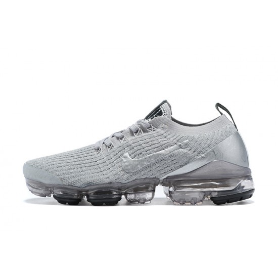 Air VaporMax Flyknit 3 Silver Grey AJ6900-101 Running Shoes Women's/Men's