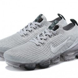 Air VaporMax Flyknit 3 Silver Grey AJ6900-101 Running Shoes Women's/Men's