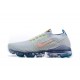 Air VaporMax Flyknit 3 White Blue AJ6900-003 Running Shoes Women's/Men's