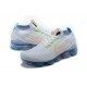 Air VaporMax Flyknit 3 White Blue AJ6900-003 Running Shoes Women's/Men's