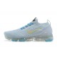 Air VaporMax Flyknit 3 White Blue AJ6910-500 Running Shoes Women's/Men's