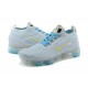 Air VaporMax Flyknit 3 White Blue AJ6910-500 Running Shoes Women's/Men's