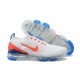 Air VaporMax Flyknit 3 White Blue CZ7994-100 Running Shoes Women's/Men's