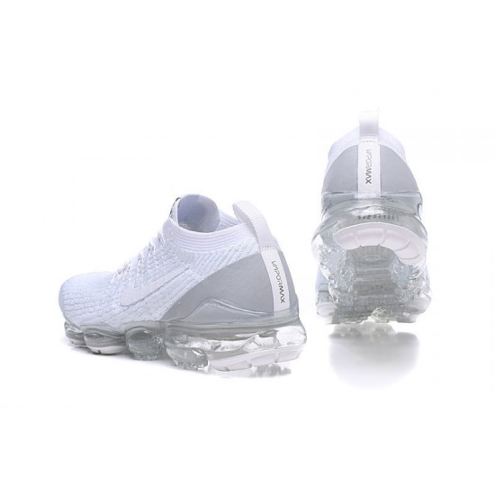 Air VaporMax Flyknit 3 White AJ6900-100 Running Shoes Women's/Men's