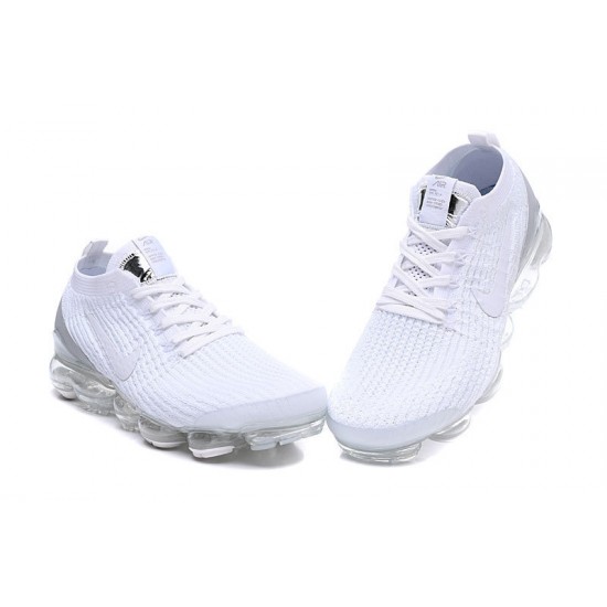 Air VaporMax Flyknit 3 White AJ6900-100 Running Shoes Women's/Men's