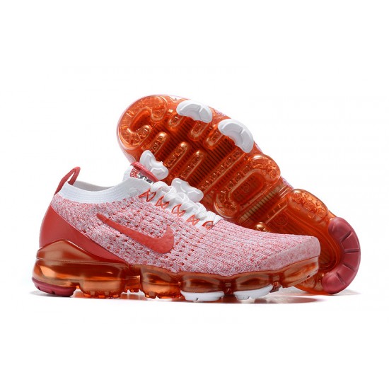 Air VaporMax Flyknit 3 Pink Red CK0730-188 Running Shoes Women's