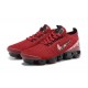 Air VaporMax Flyknit 3 Red Black CT1274 -600 Running Shoes Women's