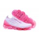 Air VaporMax Flyknit 3 White Pink AJ6910-005 Running Shoes Women's