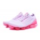 Air VaporMax Flyknit 3 White Pink AJ6910-005 Running Shoes Women's