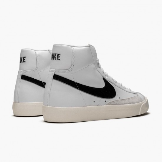 Nike Blazer Mid 77 Vintage White Black BQ6806 100 Women And Men Sports Shoes