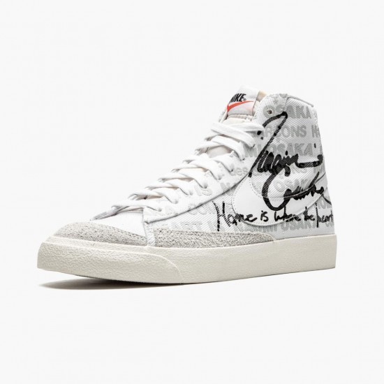 Nike Blazer Mid Comme des Garcons x Naomi Osaka DA5383 100 Women And Men Sports Shoes