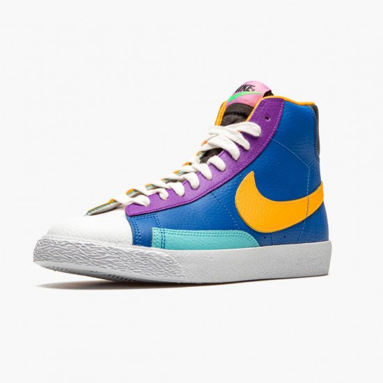 Nike Blazer Mid Multi Color CZ9441 400 Women And Men Sports Shoes